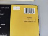 a box with a barcode on it sitting on a table