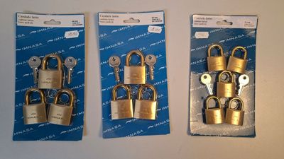 Lot de 11 cadenas de diverses tailles - IMNASA - Neuf - TVA …