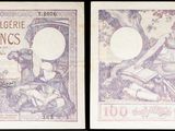 trois images différentes d'un billet de banque sur lequel figurent un homme et une femme
