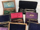 a lot of different items in a case on the table