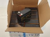 a box with a box of tape and a box with a box of tape inside of it