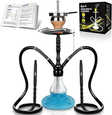 2249 / Set complet chicha aluminium - COOKAH - 2 tuyaux…