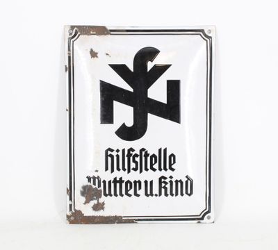 a picture of a sign on a white wall