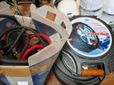 a box with a bunch of wires in it on a table