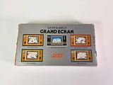 a picture of a game card on a table