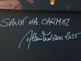 a blackboard with writing on it that says sun ha carnez