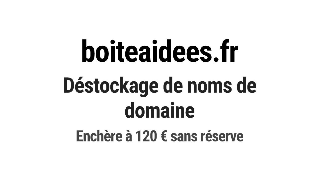 Destockage & Invendus