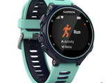 a close up of a smart watch on a white background