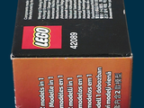 a box of legos sitting on top of a table