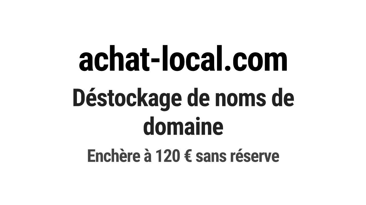 Destockage & Invendus
