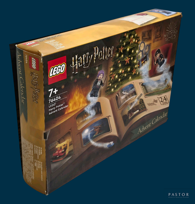 une boîte contenant un livre « Lego Harry Potter »