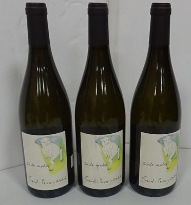 3 Bts vins blanc bio Saint Peray.
