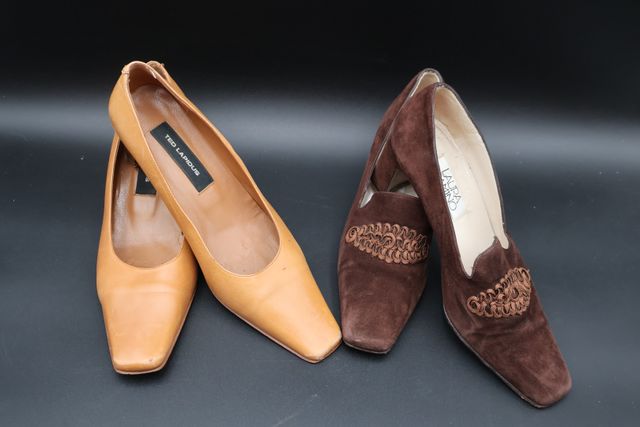 Ted LAPIDUS et Laura CAMINO – Paires d’escarpin. Taille : 39 et 3...