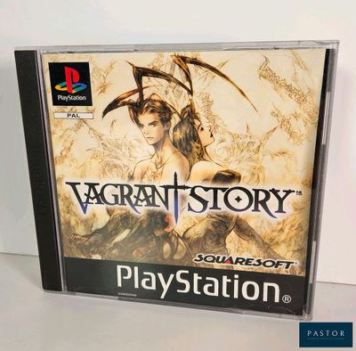 the box art for the playstation game vagrant story