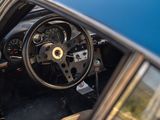 a steering wheel and dashboard of a car in a car showroom