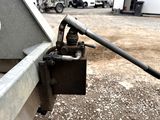 a close up of a truck with a lock on it