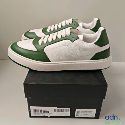 nike air force 1 low white / green mens size 11 5