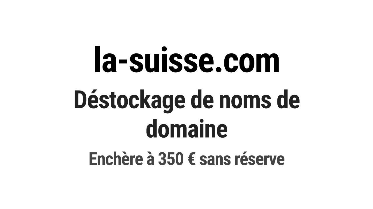 Destockage & Invendus