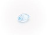 a blue topazte gems on a white background
