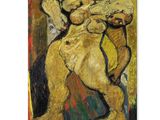 an image of a painting of two nudes hugging each other