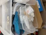 a box with a bunch of items inside of it