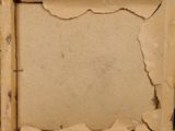 a picture of a piece of cardboard with a hole in it