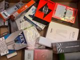 a box full of electronic devices that are in the box
