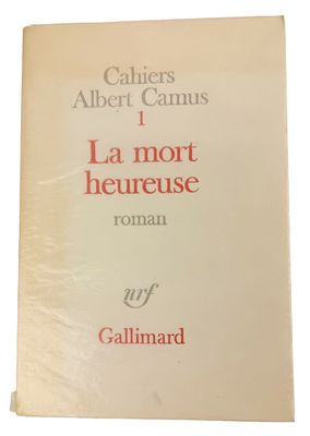 On voit ici la couverture du livre *La Mort heureuse* (roman).