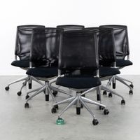 Alberto Meda (1945) Lot de 6 chaises de bureau « Meda Chair … (photo 2)