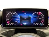 a car dashboard with a digital display on it