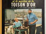 la couverture d'un livre sur laquelle figurent deux hommes et un chien