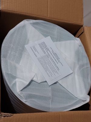 a box that has a lot of white paper in it