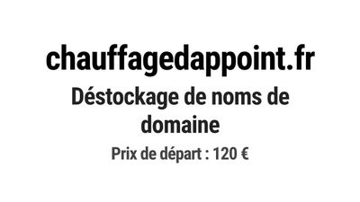a black and white photo of a sign that says chauffage dappoint fr