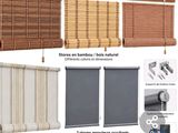 stores enrouleurs disponibles en différents modèles et couleurs