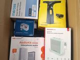 a box full of electronic equipment in a box