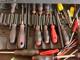 many tools that are sitting in a tool box