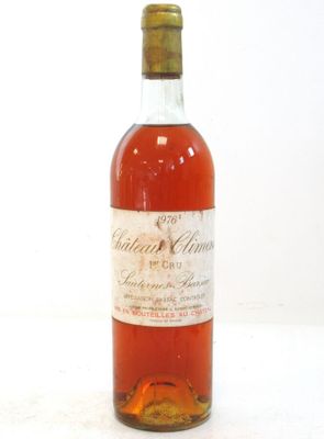 Blle CH. CLIMENS Barsac 1er GCC 1976 - Photo 1