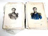 un vieux livre avec l'image d'un homme et d'une femme