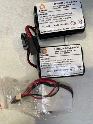 10 kits de 2 batteries lithium avec connecteur compatible VI…