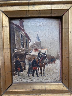 P. CARRIER, actif vers 1920 L’alerte