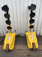 Paire de feux alternatifs de chantier pour la gestion de tra…