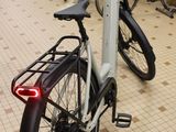 bicycles are lined up in a row in a bike shop
