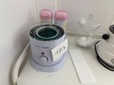 a blender sitting on a counter next to a blender