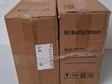 two boxes that are stacked on top of each other