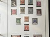 a picture of a book with a bunch of stamps on it