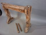 a piece of wood that is sitting on a table