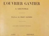 an old book with the title of a novel written in french