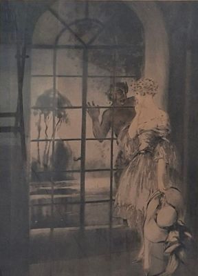 Louis ICART (1888-1950) Tentation