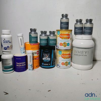 de nombreux types de vitamines en vente libre