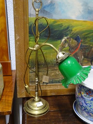 Lampe de bureau coulissante en laiton 